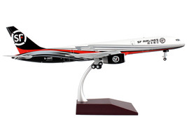 Boeing 757-200F Commercial Aircraft SF Airlines White Black w Red Stripes Gemini - £88.16 GBP