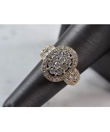 Womens Vintage Estate 10K Yellow Gold Diamond Ring 5.7g E3979 - $953.56 CAD