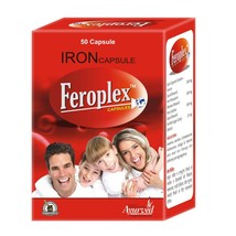 Feroplex Nutritional Supplements For Iron Deficiency Anemia Anaemia 50 Pills - £20.32 GBP