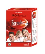 Feroplex Nutritional Supplements For Iron Deficiency Anemia Anaemia 50 P... - £20.61 GBP
