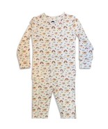 BIRD &amp; BEAN TWO-PIECE PAJAMA SET IN RAINBOW SIZE 7 - £10.75 GBP