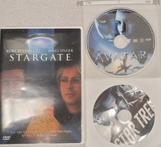 Sci-Fi DVD Movie Triple Play: Star Trek (2009), Stargate, Avatar - £9.55 GBP