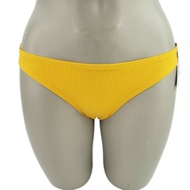 Xhilaration Bikini Swim Bottom Juniors Sz Med 7 9 Honey Yellow Ribbed Cheeky - £9.40 GBP