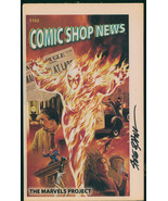 Comic Shop News C/N #1152 Signed Steve Epting Cover Art / The Marvels Pr... - $16.82