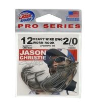 Eagle Claw Lazer Sharp Pro Series Heavy Wire Hooks, Size 2/0, Qty 12, #L... - $7.49