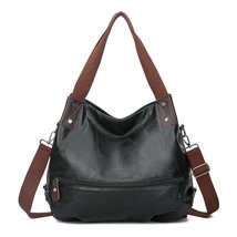 Big Women Shoulder Bags Female Large Hobos Bag  Handbag Top-handle for Ladies Re - £42.32 GBP