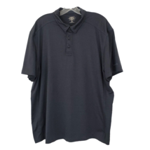 G.H. Bass Polo Shirt Men&#39;s Size XL Gray Short Sleeve For Hard Service Golf - £7.58 GBP