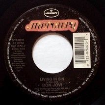 Bon Jovi - Living in Sin / Love is War [7&quot; 45 rpm Single] - £1.81 GBP