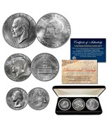1976 Bicentennial JFK Half Dollar / IKE Dollar / Quarter Dollar 3-Coin S... - $18.65