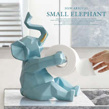 Animal statue Craft Toilet Paper Holder Table living room office restaurant hang - £51.94 GBP+