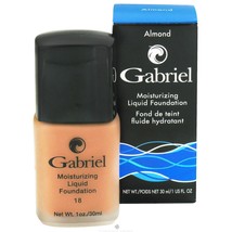 Gabriel Cosmetics Inc. Moisturizing Liquid Foundation Almond 18 SPF, 1 Ounces - £27.36 GBP