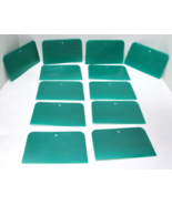 New 12 Pack 6&quot;x3.5&quot; X-Large Plastic Auto Body Filler Spreaders - Green - $9.49