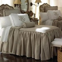 Legacy Home Essex Twin Flax linen and cotton bedspread - $232.65