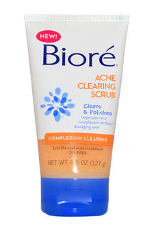 Acne Clearing Scrub by Biore for Unisex - 4.5 oz Face Scrub - $45.99