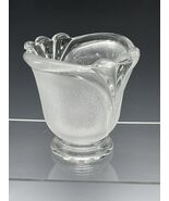 KIG Indonesia Frosted Glass Tulip Votive Candle Holder Vase 3.5&quot; - $183.67 MXN