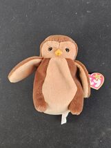 TY Beanie Baby - HOOT the Owl (5 inch) - MWMTs Stuffed Animal - $6.86 CAD