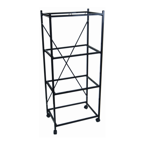 YML Four Shelf Stand for Small Bird Breeding Cages in Black - $123.04