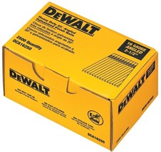 Dewalt DCA16250 2-1/2 Inch 16 Gauge Angled Finish Nail 20 Degree 2500 1736586 - £50.32 GBP