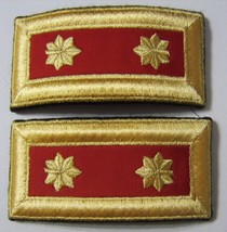 ARMY SHOULDER BOARDS STRAPS ARTILLERY MAJOR PAIR FEMALE - $20.00