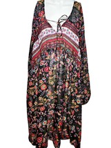 Xhilaration Dress Women&#39;s 1X XL Semi-Sheer Casual Bohemian Cottagecore - £12.25 GBP