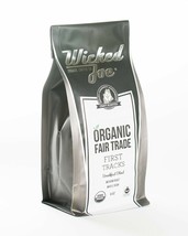 Wicked Joe Organic Coffee Breakfast Blend Whole Bean, 12 oz - £14.85 GBP