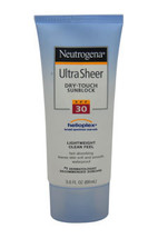 Ultra Sheer Dry-Touch Sunblock SPF 30 by Neutrogena for Unisex - 3 oz Sunblock - $48.99