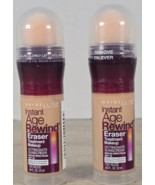 2-Count, Maybelline Instant Age Rewind Eraser Foundation #190 Nude, NEW ... - $14.80