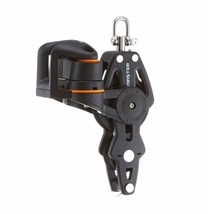 Sailboat 2 1/3&quot; Single Fiddle Swivel Shackle Becket Angle Fairlead Cleat Block - £62.12 GBP