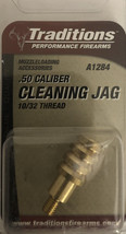 Traditions Firearms Muzzleloader Cleaning Jag 10/32 Brass .50 Caliber A1284 - £13.20 GBP