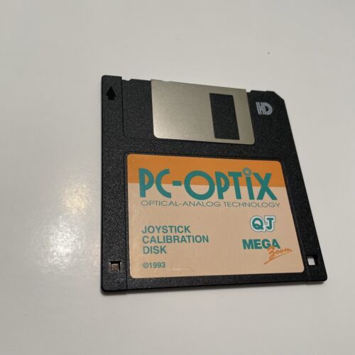 Primary image for Vintage Software Disk PC-Optix Joystick Calibration Disk 1993 Mega Zoom