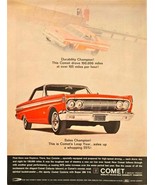 Mercury Comet durability cyclone-1964 Vintage Print Ad - $199.95 MXN