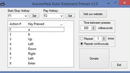 Auto Keyboard Presser A simple to use auto keyboard presser to automate keyboard - £13.10 GBP