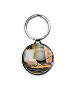 Incense on a Book Circle Keychain - $27.23 CAD