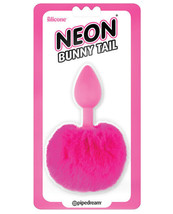 Neon Luv Touch Bunny Tail - Pink - $22.39