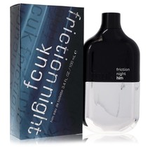 Fcuk Friction Night Cologne By French Connection Eau De Toilette Spray 3.4 oz - £19.83 GBP