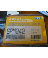 NEW AIMCO GM Chevy Super Premium Disc Brake Pads Semi-Metallic # SPM242 - £35.72 GBP