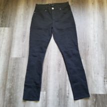 Lee Jeans Women Size 8 M Slim Fit Mid Rise Skinny Black Pants Shape Illusions - £11.74 GBP