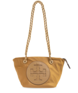 Tory Burch Small Ella Chain Convertible Nylon Crossbody Bag ~NWT~ Camel - $342.29 CAD
