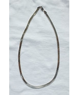 18 Inch Silver Herringbone Necklace - $20.00