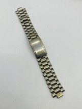 Vintage seiko stainless steel watch ￼strap,used.8mm/17mm-1970s(VE-38) - £9.45 GBP