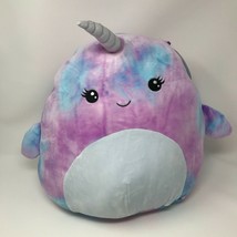 Squishmallows 12&quot; Hallie The Narwhal Plush - £31.42 GBP