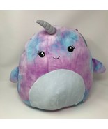 Squishmallows 12&quot; Hallie The Narwhal Plush - £30.45 GBP
