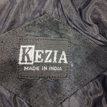 Vintage Kezia Womens Black Fringe Genuine Leather Western Cowboy Jacket Chest 42 image 3