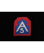 Vtg US Fifth 5th Army Patch Mosque Silouette - $14.99