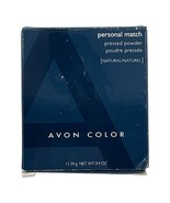 Avon Personal Match Pressed Powder Beige NEW NOS .4oz - $19.23