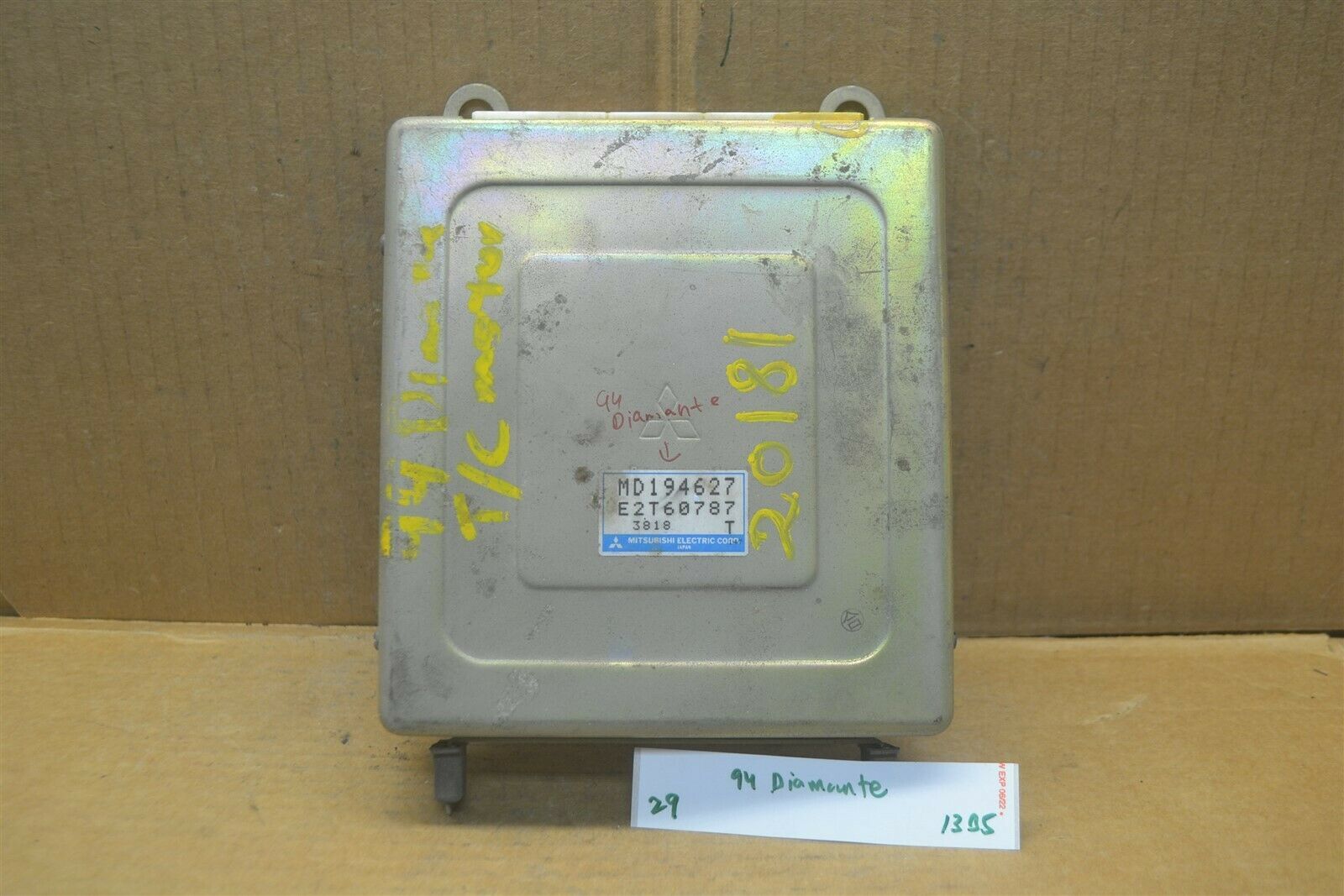 Primary image for 94 Mitsubishi Diamante Sdn Engine Control Unit ECU Module 29-13B5