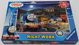 Thomas the Tank Engine Night Work Glow-in-The-Dark Puzzle 60pc complete - $16.50