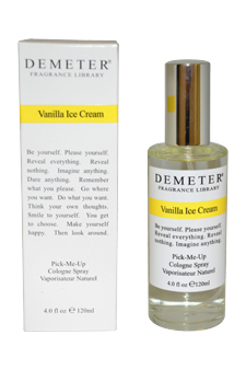 Vanilla Ice Cream by Demeter for Women - 4 oz Cologne Spray - $58.99