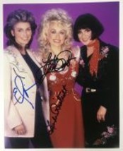 Dolly Parton, Emmylou Harris, Linda Ronstadt Signed Autographed &quot;Trio&quot; Glossy 8x - £273.78 GBP