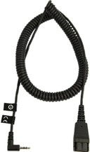 Coiled Quick Disconnect Cord with 2.5 mm Jack, 2 Meter Length - £29.24 GBP